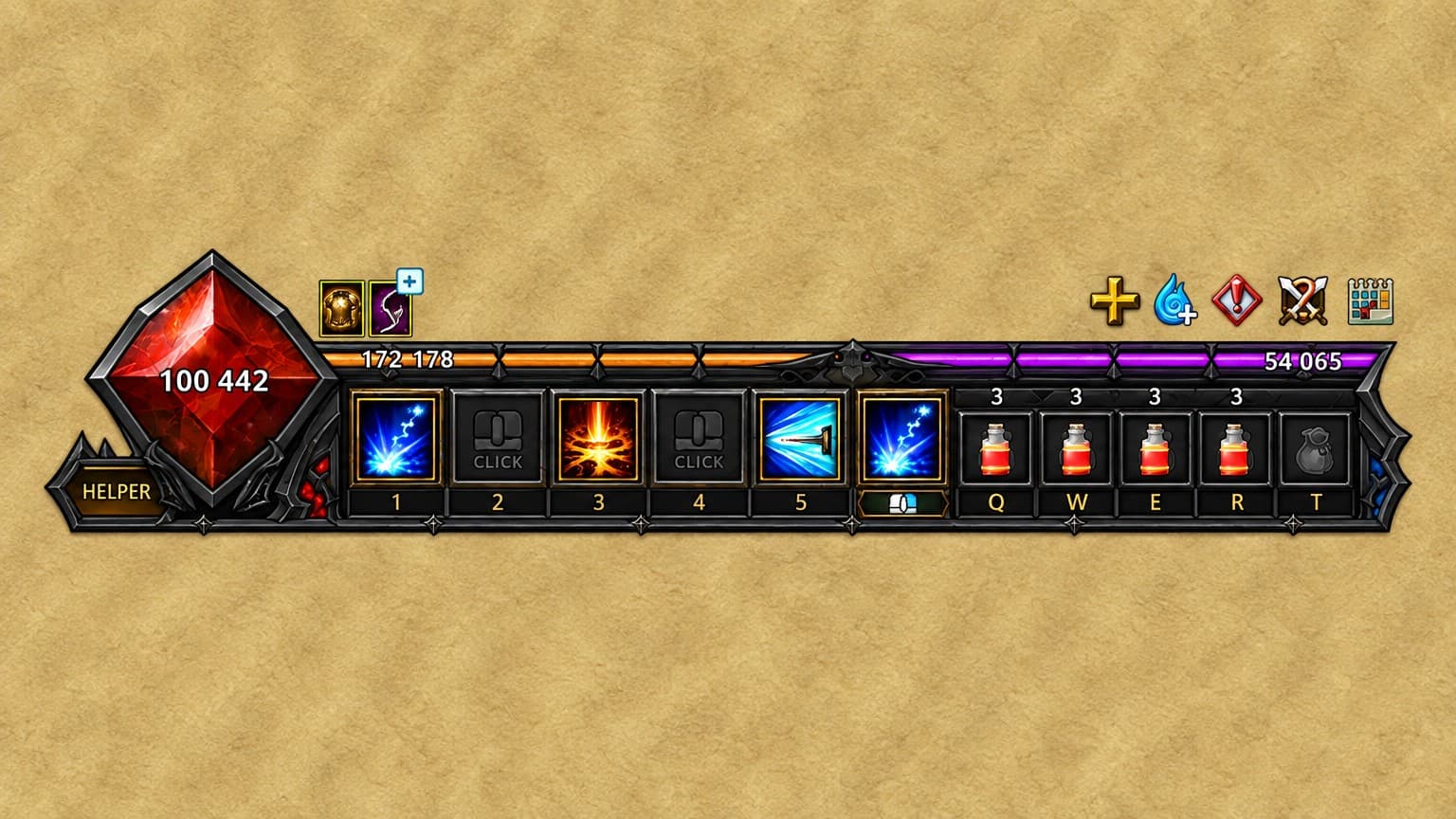 Reworked interface: After